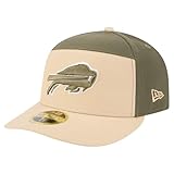 New Era Men's Light Beige/Olive Buffalo Bills Two-Tone Color Pack Split Panel 59FIFTY Fitted Hat