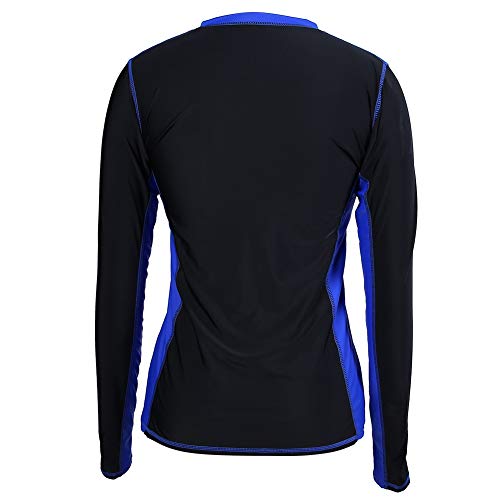 Camiseta de surf para mujer, traje de baño con mangas largas, secado rápido para playa miniatura 6