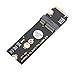 M.2 NGFF A E Key Card to M.2 Key M SSD Adapter, USB2.0 Signaling Interface M.2 NGFF A E Key Module PCIe Interface for AX200