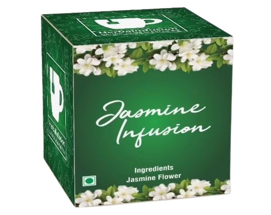 HERBAL INFUSION "Jasmine Infusion Tea for Calm Mind and Relaxation | 100% Whole Leaf with Natural Jasmine Flowers & Flavors | 20Teabags (1 Of Pack) (B0D4Z9KVJR) Amazon Price History, Amazon Price Tracker
