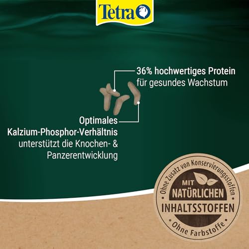 Tetra ReptoMin Sticks Schildkröten-Futter - ausgewogenes Hauptfutter für ausgewachsene Wasserschildkröten, 1 L Dose