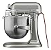 KitchenAid KSMC895CU 8-Quart Commercial Countertop Mixer with Bowl Guard, 10-Speed, Gear-Driven, Contour Silver