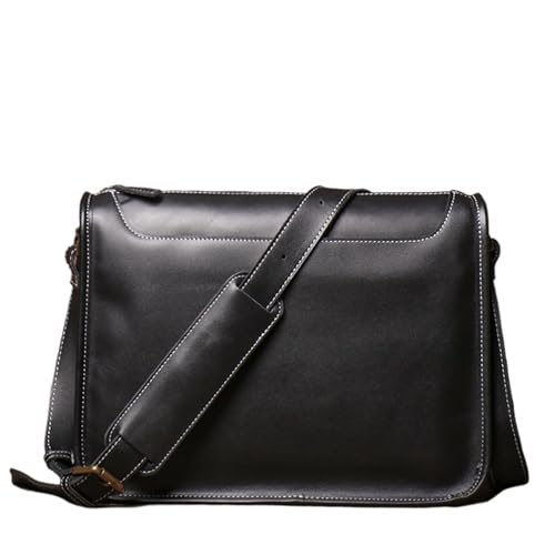 Sacoche Homme Cuir véritable vintage pour le bureau et le quotidien