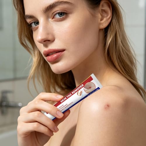 Eliminar verrugas y lunares sin dolor con crema de cuidado facial y corporal de 20g 4