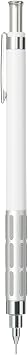 MUJI NBD51A3A Lightweight Low Center of Gravity Mechanical Pencil, White, 0.01 inches 0.3 mm