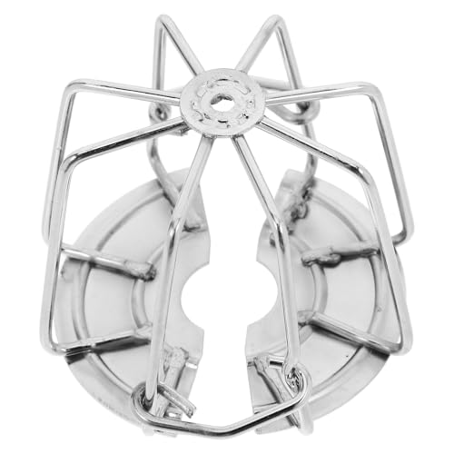 Healeved Copertura Protezione Testina Sprinkler Antincendio in Ferro Supporto Regolabile, Gabbia Antiscintille per Impianto Antincendio, Protezione Resistente per Irrigatori da Interno,