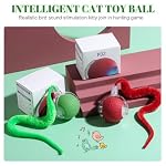 2 PCS Interactive Cat Toys for Indoor Cats, Fast Rolling on Carpet Flash and Motion Activated Cat Balls for Bored Indoor Cats - Image 6