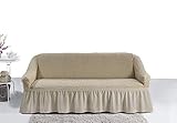 ⭐️ VERLÄNGERT DIE LEBENSDAUER DER SOFAGARNITUREN - Moderne, elastische und hochwertige Zweisitzer Bezug. Geeignet auch für einige Ikea Sofagarnituren wie z. B. Ektorp