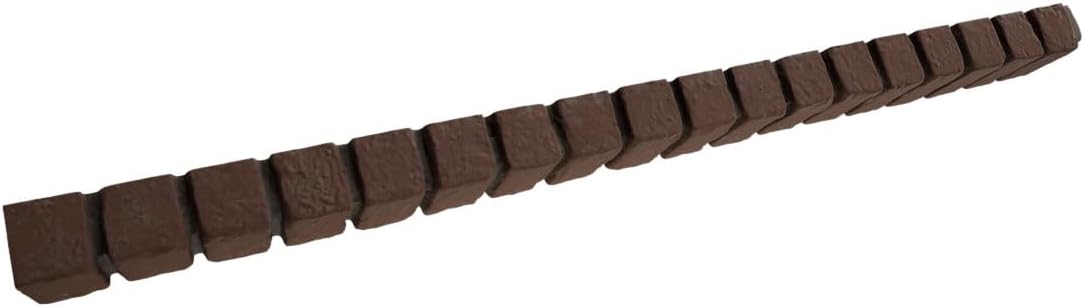Ekena Millwork 48"W x 2"D x 2"H Universal Trim Sill for StoneWall Faux Stone Siding Panels, Canyon Brown