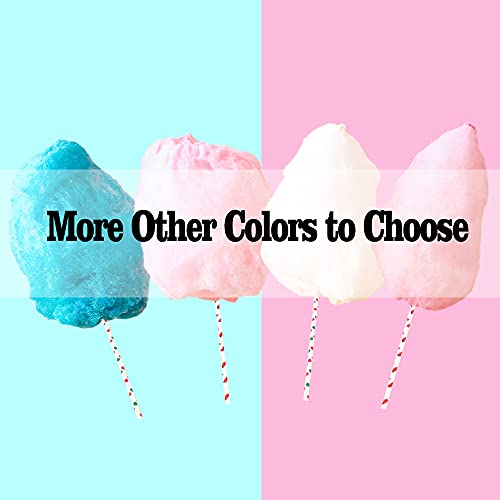 90Pcs Cotton Candy Cones Multicolor Cotton Candy Paper Cones For Cotton Candy Making,Cotton Candy Holder Sticks Kits For Party #TOP4