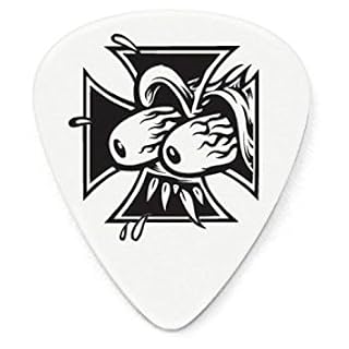 Jim Dunlop œil Croix Picks (Bl41r) Lot de 6 - Les Beatles, Paul McCartney, John Lennon, RIngo Starr, George Harrison
