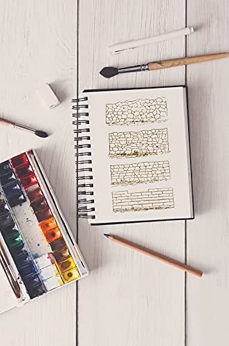 4 Pcs Wall Background Clear Stamps For Card Making And Photo Album Decorations, Bounding Wall Transparent Rubber Stamps Seal For Diy Scrapbooking #TOP4