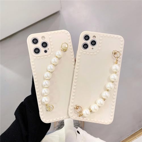 Coque souple iPhone XR anti-chute grâce au bracelet perles - 6