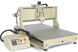 Graviermaschine für Metall 2200W 4 Achse 6090 CNC Router Fräse Fräsmaschine Portalfräse Graviermaschine USB Router Graviermaschine FräSer Holzstich Acryl Gravur Aluminium