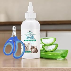 Eye Protectant 011kg  Dog Eye Wash Bundled with Pet Nail Clipper Gentle Dog Eye Rinse for Ages Easytouse Dropper Veterinarian Recommended pack of 1  Cucciolini Doodles Eye protectant 011kg  dog eye wash bundled with pet nail clipper gentle dog eye rinse for ages easy to use dropper veterinarian recommended pack of 1   cucciolini doodles
