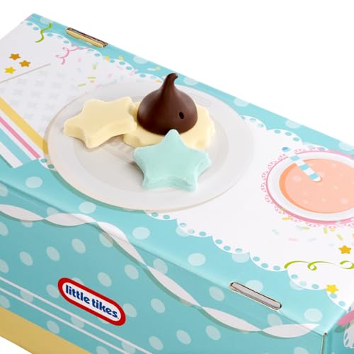 little tikes Creative Chefs Cookie Kit - Zestaw ze Specjalnym Piaskiem do Zabawy Make-It! Mix, 11 Akcesoriami, Realistyczny Zestaw do Zabawy w Robienie Ciasteczek, dla Dzieci w Wieku 3+
