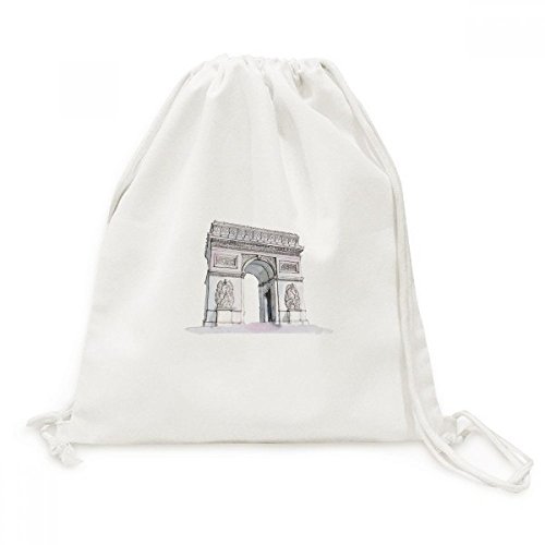 Sac cordon Toile Arc de Triomphe Paris souvenir idéal