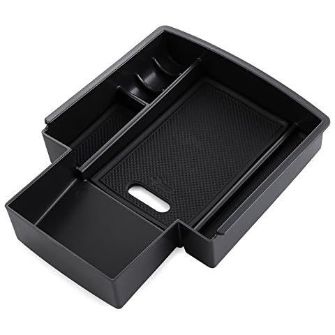VCiiC Organized Console Device Center Console Tray for Audi A4 A5 B8 2012-2016 Cover