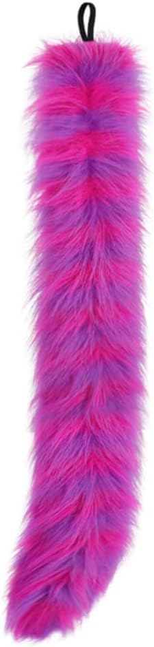 Fluffy Plush Fox Cosplay Set Ears Headband Tail &Gloves 3Pcs Fancy Dress Animal Accessory Set Kit Cute Sequin Headwear Paw Mittens & Long Tail Fluffy Halloween Costume for Women Role Play Party - Image 3