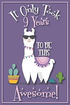Llama Journal - Awesome Birthday Gift Journal 9: Llama notebook & llama sketch book (lined & blank pages), llama gift for girls, it only took awesome ... gift, be llamazing, llama birthday journal