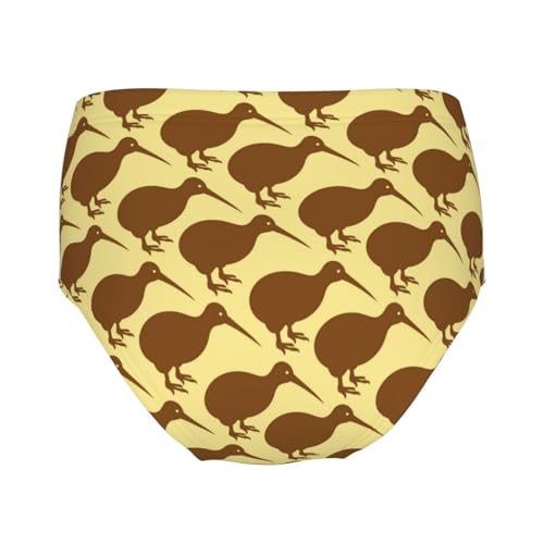 Kiwi Birds Girls' Underwear Soft Cotton Little Girls Panties Comfort Briefs2