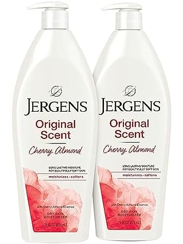 Jergens Original Cherry-Almond Moisturizer 21 oz (Packs of 2)
