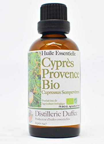 Huile Essentielle de Cyprès Provence Bio 100% Pure et Naturelle Cover