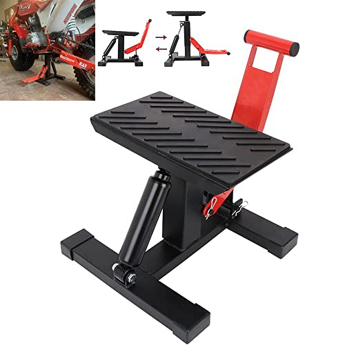 Motorcycle Jack Dirt Bike Stand Lift - Adjustable Hydraulic Lift Save Effort Hoist Table Height Lifting Stand #TOP3