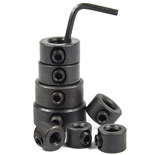 Preisvergleich Produktbild Hahuha Locator, Kragenringpositionierer Abstand Ring Locator Holzbearbeitungsbohrer Sechskantschlüssel, Wasserhähne