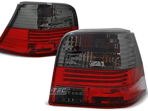 Shop Import Coppia di luci posteriori V. Golf 4 97-03 rosso fumo-27336412