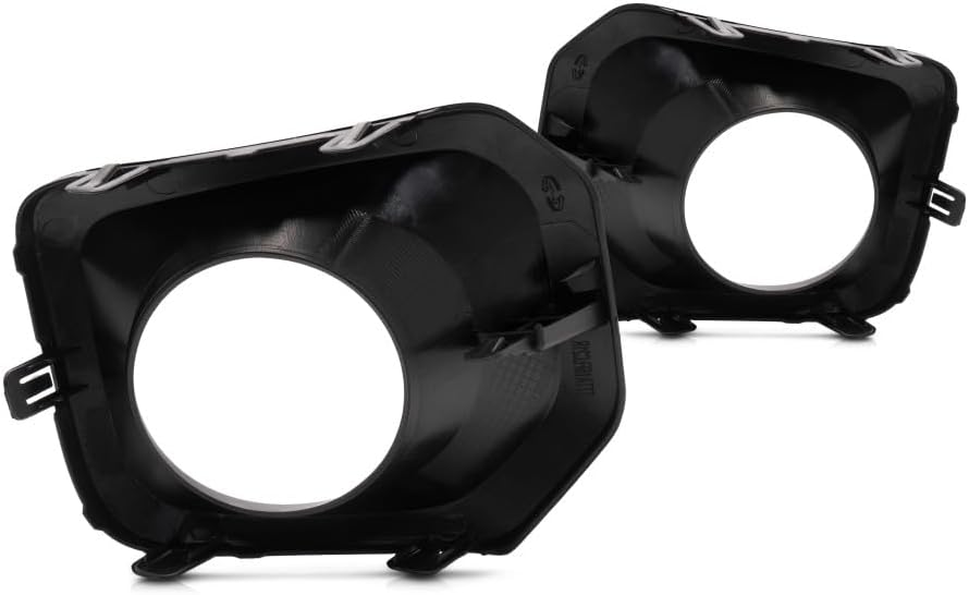 For Toyota Tacoma 2016-2023 Fog Light Bezel Driver and Passenger Side | Pair SR5/TRD/Off-Road/TRD Sport/TRD Pro Model Replacement For TO1038195, TO1039195 | 52128-04020, 52127-04020