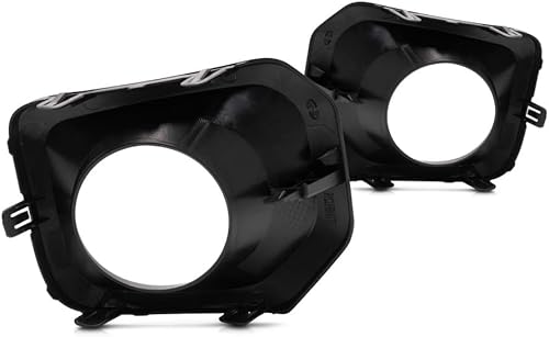 Miniatura 2 de Para Toyota Tacoma 2016 17 18 19 2020 Bisel de luz antiniebla lado del conductor y del pasajero  Par SR5TRDOff-RoadTRD SportTRD Pro modelo halógeno