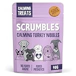Scrumbles Nibbles, 100% Natural, Calming Dog Treats, Grain Free Turkey Training Treats, 100g pouch
