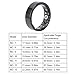 Smart Ring Health Tracker, R11 Water Proof Fitness Ring with Multi Sport Modes, Up to 7 Days Battery Life, Rechargeable Sleep Tracker Ring for iOS for Android, Black (12)
