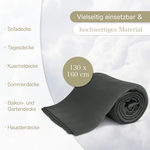 Fleecedecke KiGATEX Polar, Oeko-TEX zertifiziert und pflegeleicht