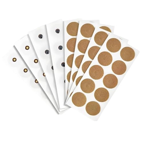 Aigemi Magnetic Therapy Spot Magnet Kit for Pain Relief and Promote Muscle Recovery - Contains 3000 Gauss 40 Magnets + 600 Gauss 40 Magnets