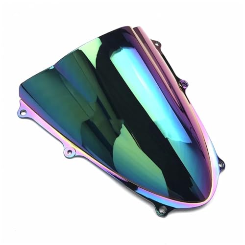 Pare-brise de moto GSXR1000 double courbure protection vent anti-turbulence