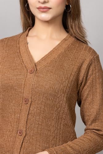 Image of HIFZAA Sweater Cardigan for Women Winter Sweaters for Ladies Plus Size M to 6XL
