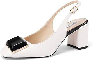 Elegantes zapatos Slingback de punta cerrada para mujer K3689