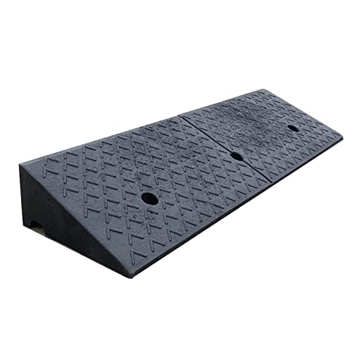 Rampa para bordillo de 100x30x11cm, resistente y portátil