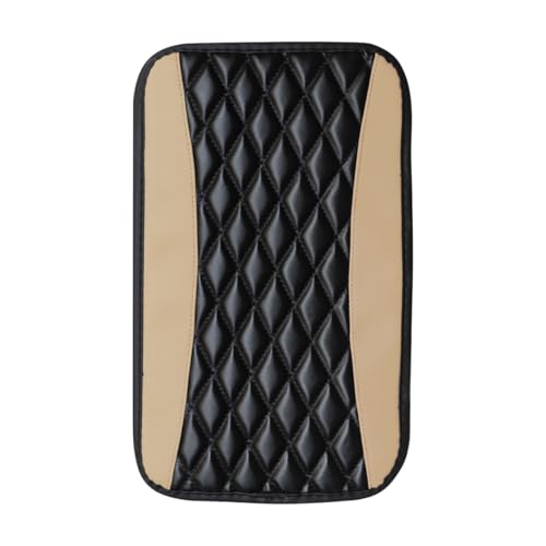Moly Magnolia Car Center Console Cushion Pad, Universal Leather Waterproof Armrest Seat Box Cover Protector,Comfortable Car Decor Accessories Fit for Most Cars, Vehicles, SUVs (Beige) by Moly Magnolia - Image 9