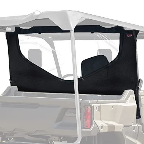 StarknightMT Rear Window for Pioneer 1000 5 2016-2025 Waterproof PVC UTV Mid Panel with Zipper Clear Soft Back Windshield 1000-5 Accessories Replaces #0SR95-HL4-211A
