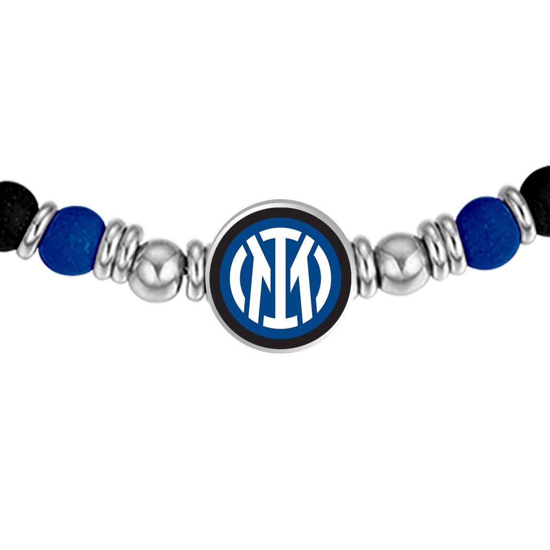 Clondo Bracciale Uomo Donna Inter in Acciaio – Collezione Ufficiale Calcio – Accessorio Elegante e Sportivo con Logo – Idea Regalo per Tifosi – Vari Modelli Disponibili - 2