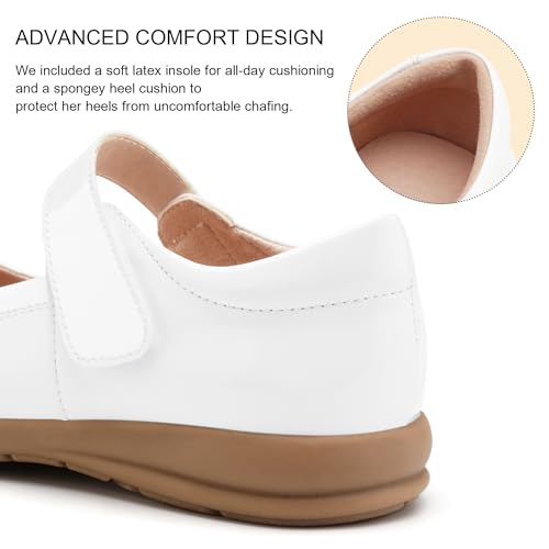 Image of Stelle Girls Mary Jane Shoes School Uniform Flats Dress Shoes Church (Little /Big Kids)