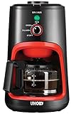 unold kaffeemaschine test Wassertank und Dauerfilter entnehmbar / Warmhaltefunktion bis zu ca. 40 Minuten / Sicherheitsabschaltung