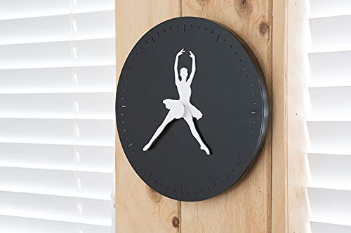 Reloj de pared analógico minimalista Stephanie Imports miniatura 4