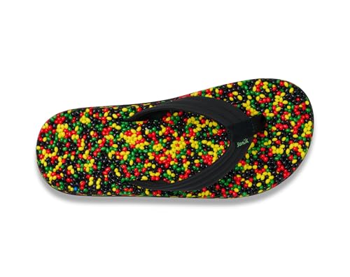 Image of Sanuk Mens Bubblecush | Flip Flops for Men | Mens Sandals | Beach Sandals | Supportive & Lightweight | Comfort Footbed