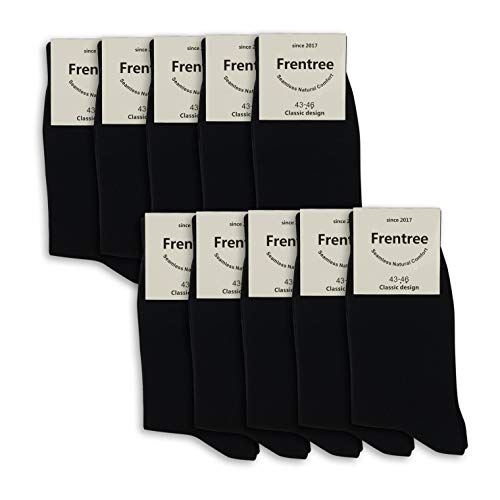 Socken Leoodo 10 Paar Herren Damen aus gekämmter Baumwolle, TÜV geprüft