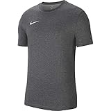 jordan t shirt herren schwarz Rundhalsausschnitt Nike Mens Cw6952-071_l T-Shirt, Charcoal Heathr/White, L
