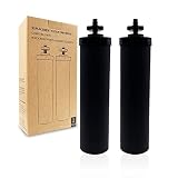 2-Pack Replacement BB9-2 Black Purification Elements, Activated Carbon Water Filters Compatible with